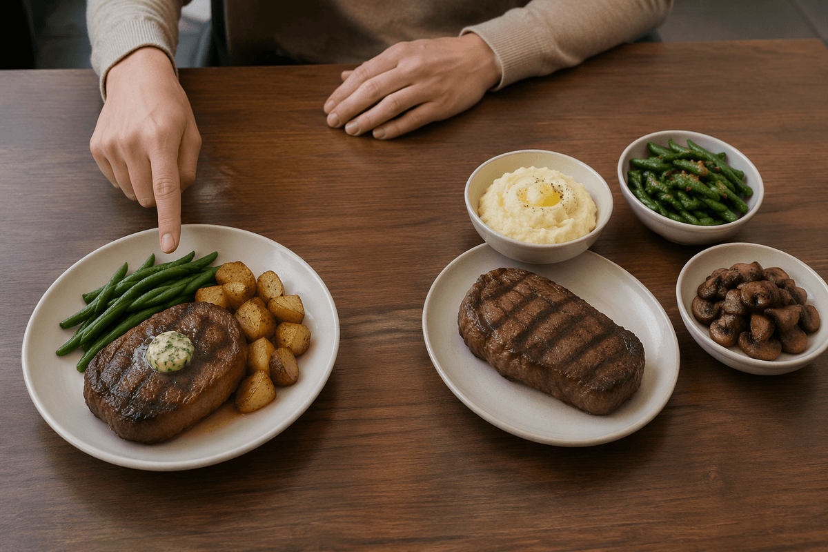 Order for value without feeling cheap