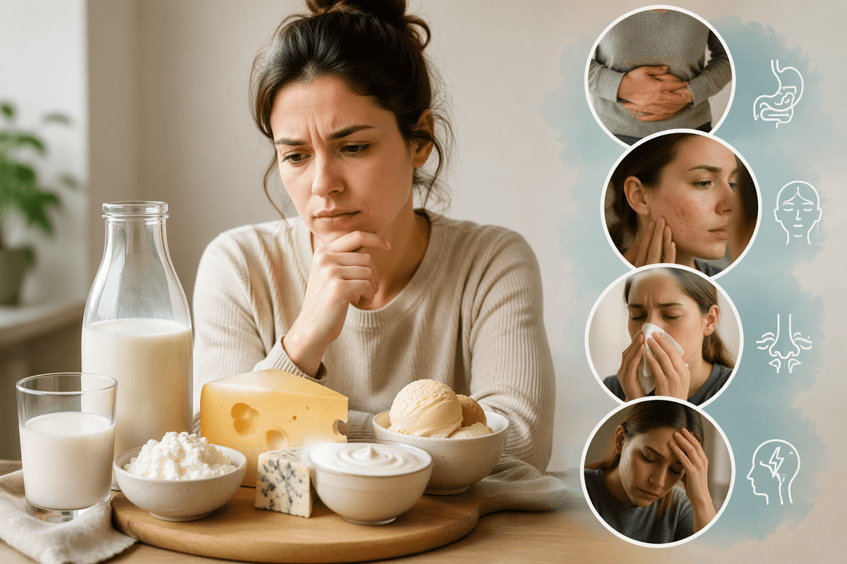 Signs You May Be Sensitive to Dairy Foods