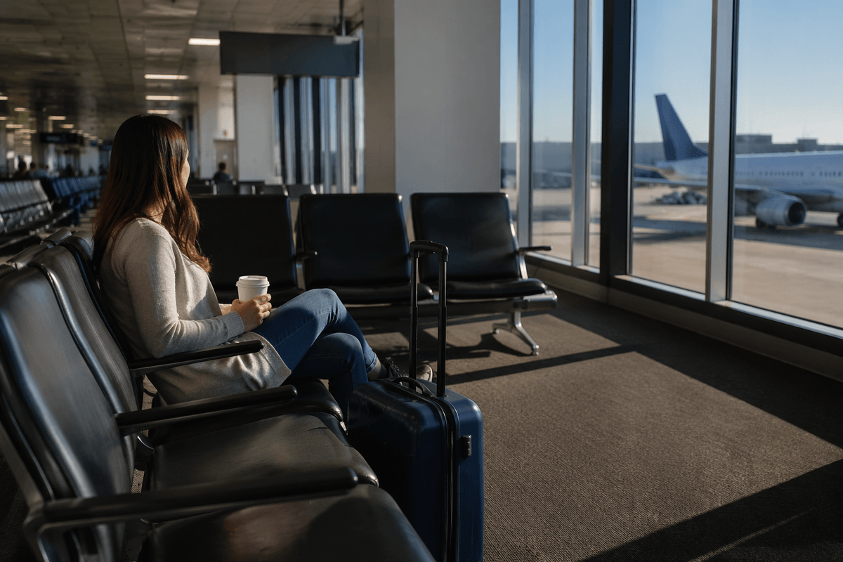How early to arrive by flight type